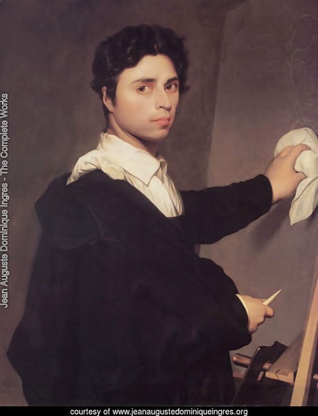 Copy after Ingres's 1804 Self-Portrait