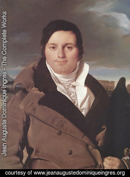 Jean Auguste Dominique Ingres - Joseph-Antoine Moltedo