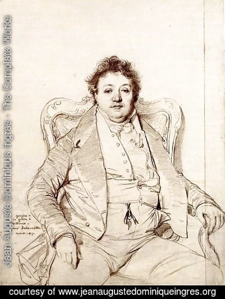 Jean Auguste Dominique Ingres - Charles Thevenin