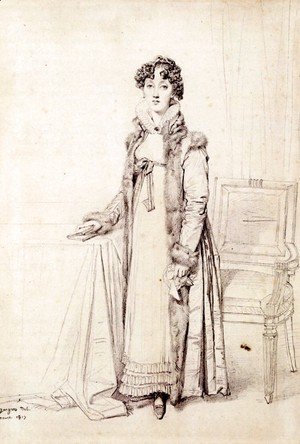 Jean Auguste Dominique Ingres - Lady William Henry Cavendish Bentinck, born Lady Mary Acheson