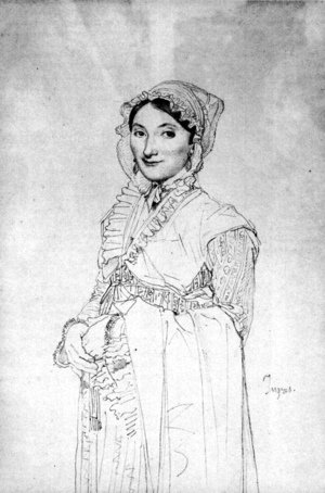 Jean Auguste Dominique Ingres - Madame Charles Hayard, born Jeanne Susanne