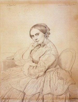 Madame Jean Auguste Dominique Ingres, born Delphine Ramel