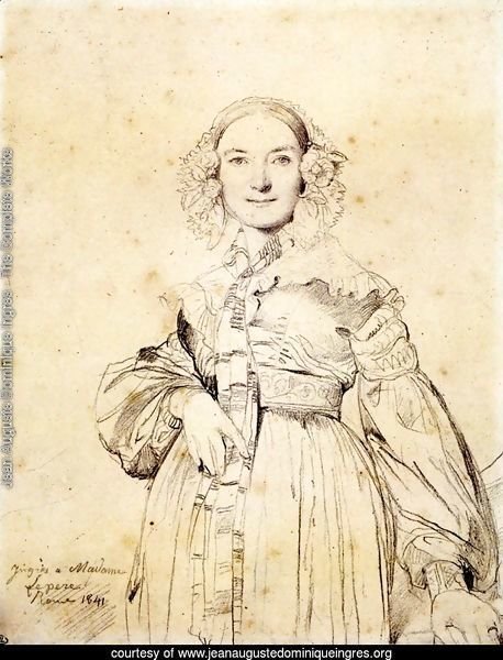 Madame Jean Auguste Dominique Ingres, born Madeleine Chapelle