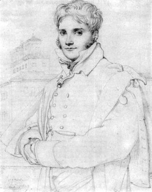 Jean Auguste Dominique Ingres - Merry Joseph Blondel
