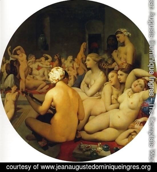 Jean Auguste Dominique Ingres - The Turkish Bath
