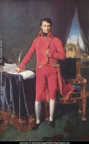 Napoleon Bonaparte in the Uniform of the First Consul