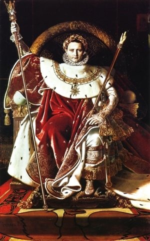 Jean Auguste Dominique Ingres - Napoleon as Jupiter Enthroned
