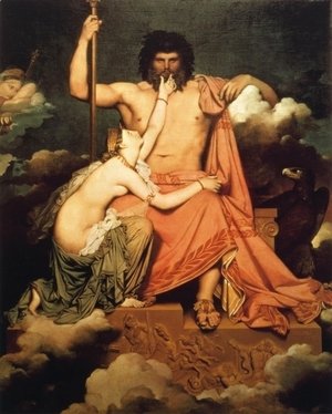 Jean Auguste Dominique Ingres - Jupiter and Thetis