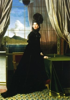 Jean Auguste Dominique Ingres - Carolline Murat, Queen of Naples
