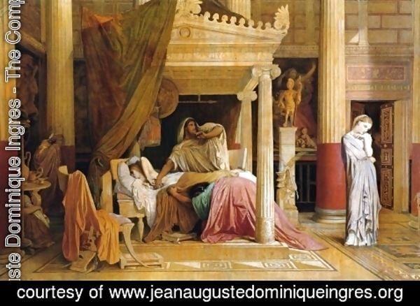 Jean Auguste Dominique Ingres - Antiochus and Stratonice 2