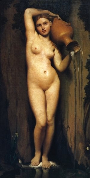 Jean Auguste Dominique Ingres - The Sorce