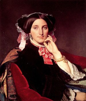 Jean Auguste Dominique Ingres - Madame Henri Gonse