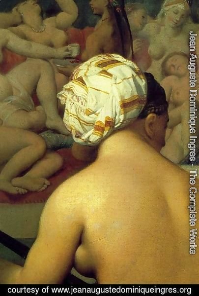 Jean Auguste Dominique Ingres - The Turkish Bath (detail)