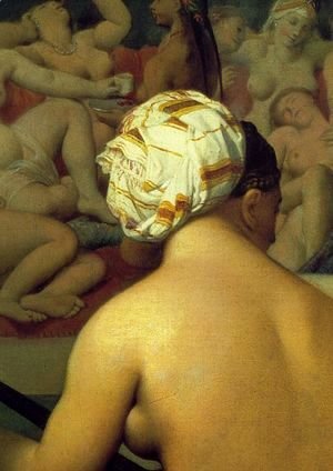 Jean Auguste Dominique Ingres - The Turkish Bath (detail)