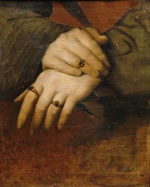 Study of a woman's hands