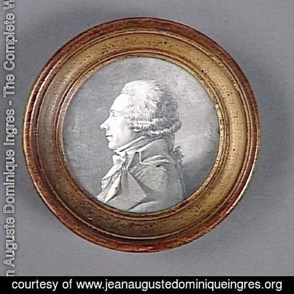 Jean Auguste Dominique Ingres - Portrait of Jean-Marie Joseph Ingres