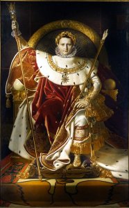 Napoleon as Jupiter Enthroned