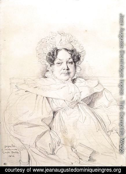 Jean Auguste Dominique Ingres - Madame Louis-Francois Bertin