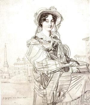 Jean Auguste Dominique Ingres - Mrs Charles Badham