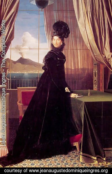 Jean Auguste Dominique Ingres - Queen Caroline Murat