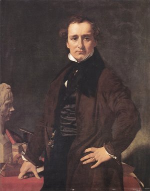 Jean Auguste Dominique Ingres - Lorenzo Bartolini