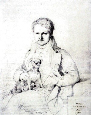 Jean Auguste Dominique Ingres - Jacques Marquet, Baron de Montbreton de Norvins