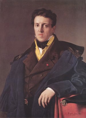 Jean Auguste Dominique Ingres - Charles-Marie-Jean-Baptiste Marcotte (Marcotte d'Argenteuil)
