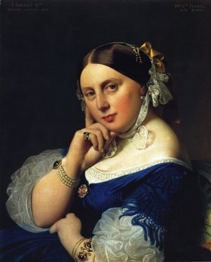 Jean Auguste Dominique Ingres - Delphine Ramel, Madame Ingres