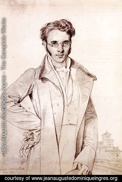 Jean Auguste Dominique Ingres - Andre Benoit Barreau, called Taurel