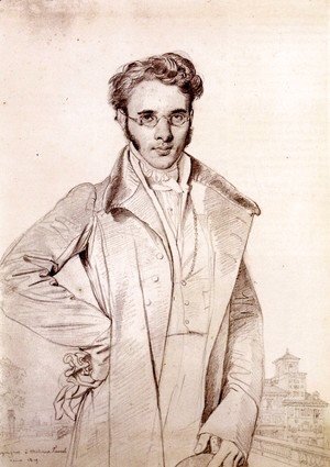 Jean Auguste Dominique Ingres - Andre Benoit Barreau, called Taurel
