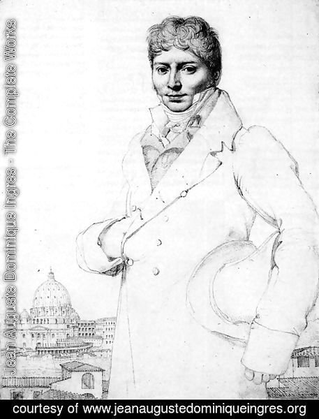 Jean Auguste Dominique Ingres - Dr. Jean Louis Robin