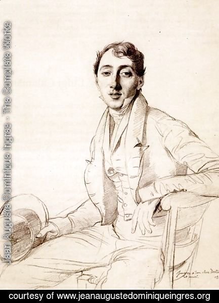 Jean Auguste Dominique Ingres - Dr. Louis Martinet