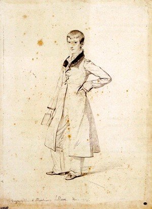 Jean Auguste Dominique Ingres - Felix Leblanc