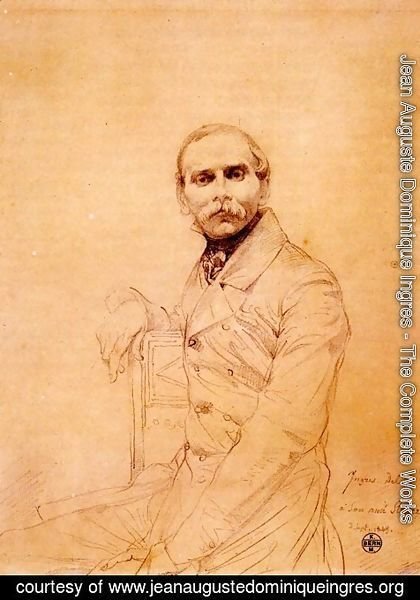 Jean Auguste Dominique Ingres - Franz Adolf von Stuerler