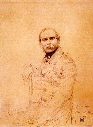 Jean Auguste Dominique Ingres - Franz Adolf von Stuerler