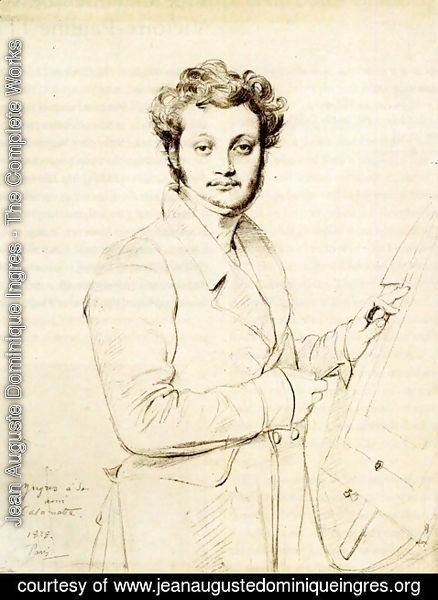 Jean Auguste Dominique Ingres - Luigi Calamatta