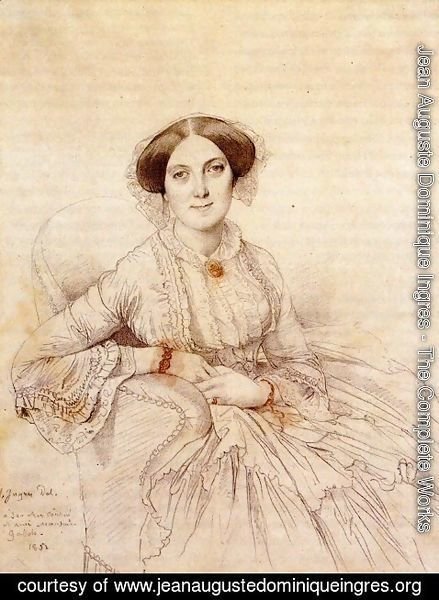 Jean Auguste Dominique Ingres - Madame Felix Gallois, born Nathalie Rose Joachime Bochet