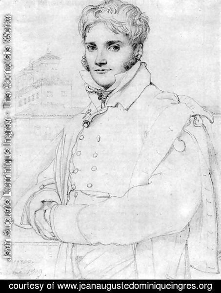 Jean Auguste Dominique Ingres - Merry Joseph Blondel
