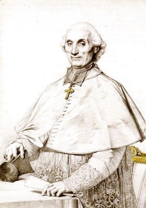 Jean Auguste Dominique Ingres - Monsignor Gabriel Cortois de Pressigny