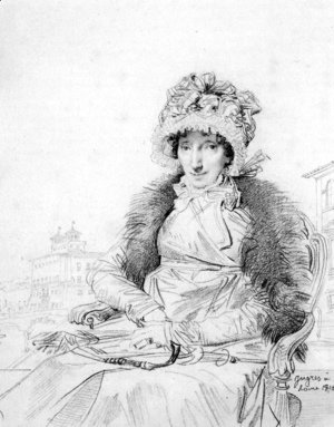 Jean Auguste Dominique Ingres - Mrs John Mackie, born Dorothea Sophia de Champs
