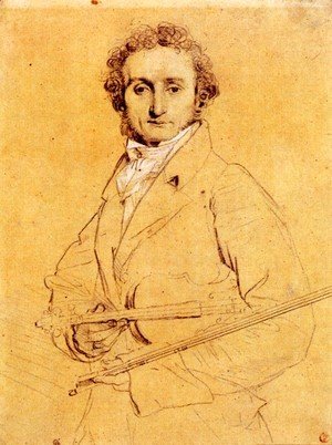 Jean Auguste Dominique Ingres - Niccolo Paganini