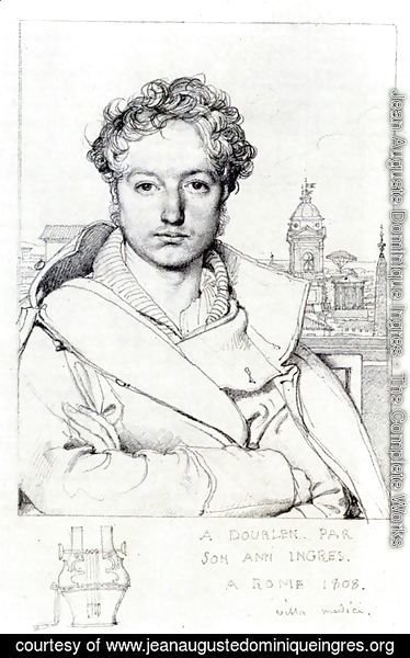 Jean Auguste Dominique Ingres - Victor Dourlen