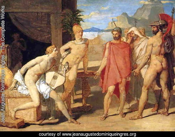 Achilles Receiving the Envoys of Agamemnon