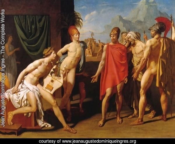 Achilles Receiving the Envoys of Agamemnon I