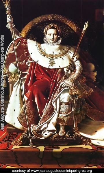 Napoleon as Jupiter Enthroned