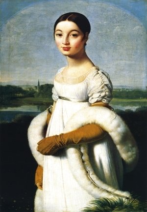 Jean Auguste Dominique Ingres - Caroline Riviere