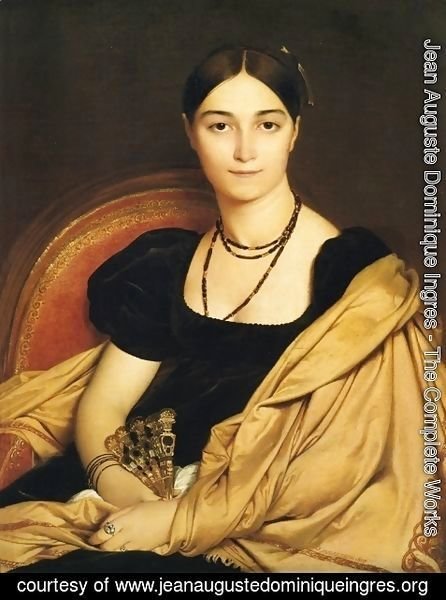 Jean Auguste Dominique Ingres - Antonia Duvaucey de Nittis