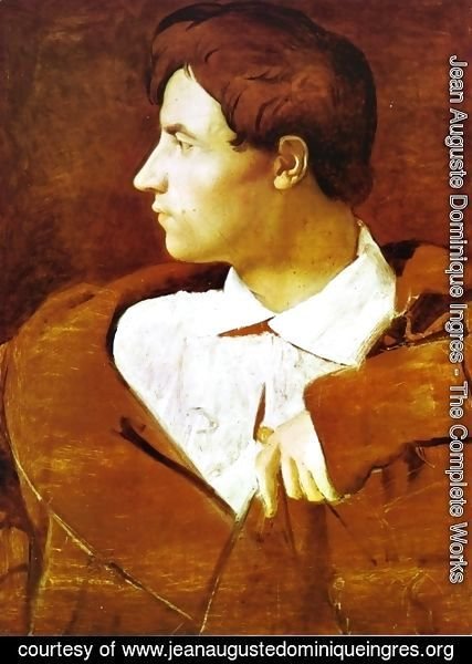 Jean Auguste Dominique Ingres - The Architect Jean-Baptiste Desdeban