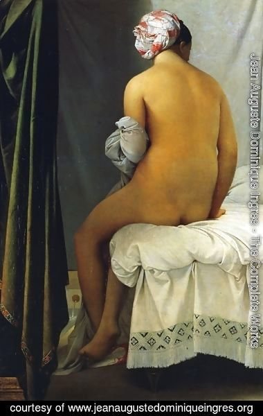 Jean Auguste Dominique Ingres - La Grande Baigneuse