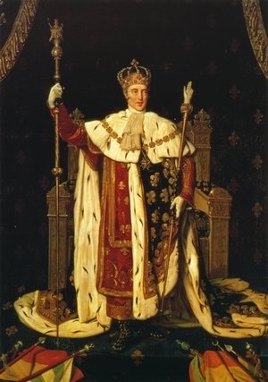 Jean Auguste Dominique Ingres - Charles X inn his Coronation Robes